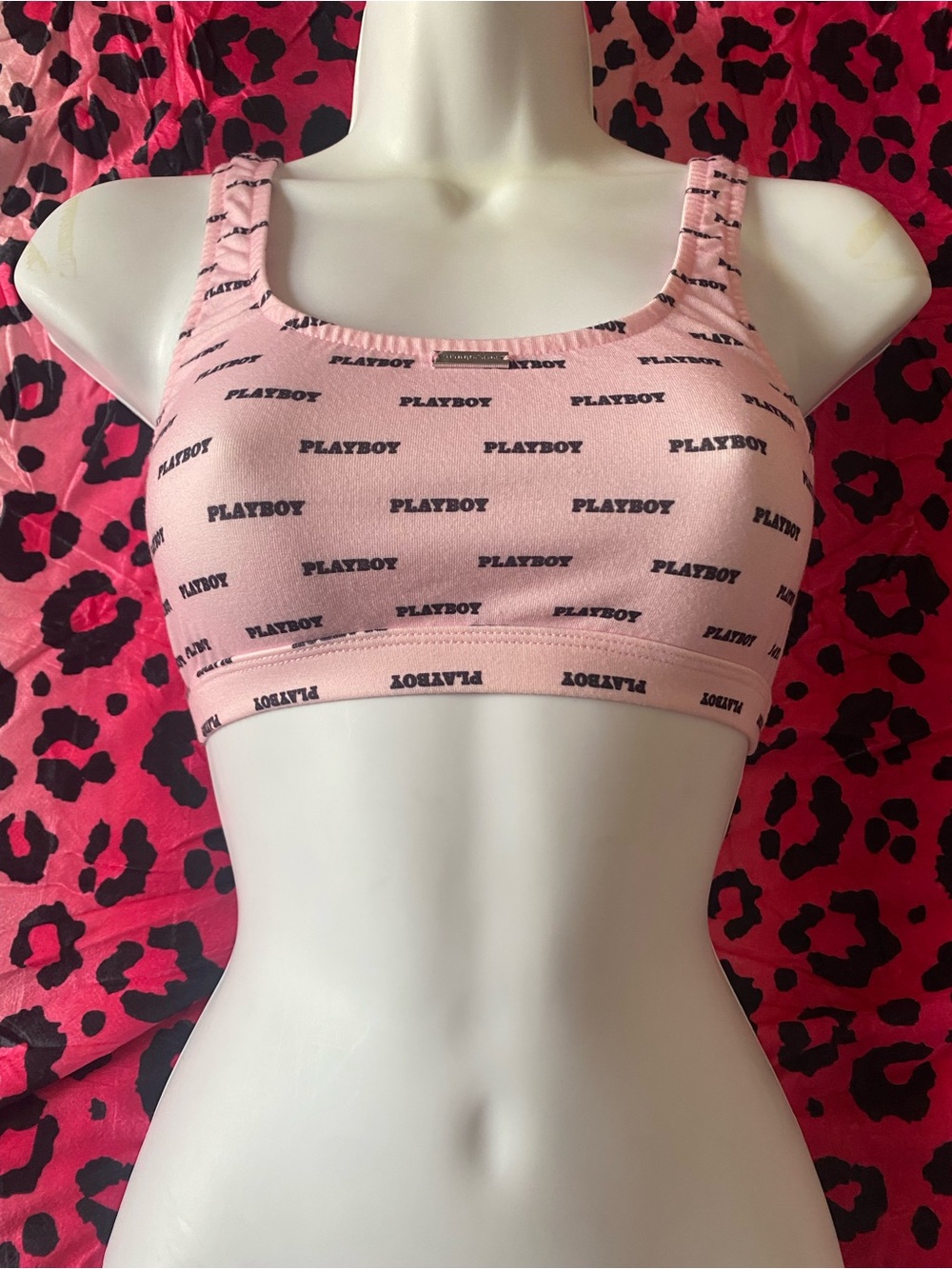 Playboy Bunny Y2K Misguided Woman’s Bra Size Large